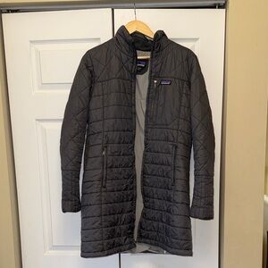 Patagonia Charcoal Grey Insulated Quilted Jacket